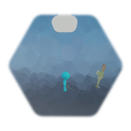 Wave dash, Shotgun, Machine gun pick-up/attack