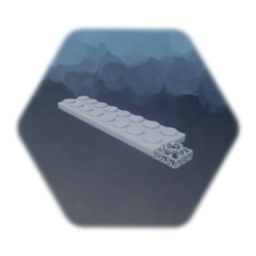DreamBricks 2 x 8 Knob slab