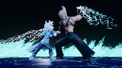 Swirl VS Heihachi Mishima (Swirl Kyatzun X Tekken render)