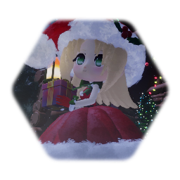 Chibi Christmas Anime Doll