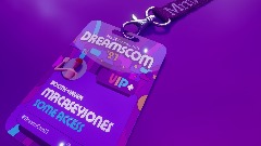 MrCaseyJones #DreamsCom21 Lanyard