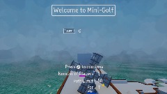 Blu's Minigolf:Practice par