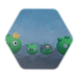 Angry birds pigs