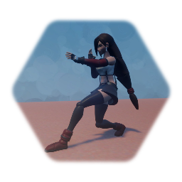 Tifa martial arts animation