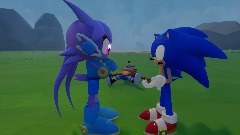 Eric meets Sonic, Lilac, Crash, and Spyro