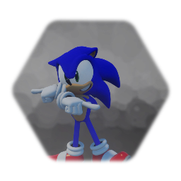 A Sonic model i made