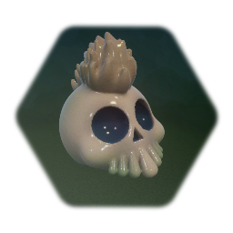 Skull of a Mascot - Cursed Trinket