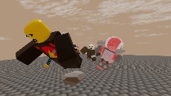 Die of death characters trip over a Rock