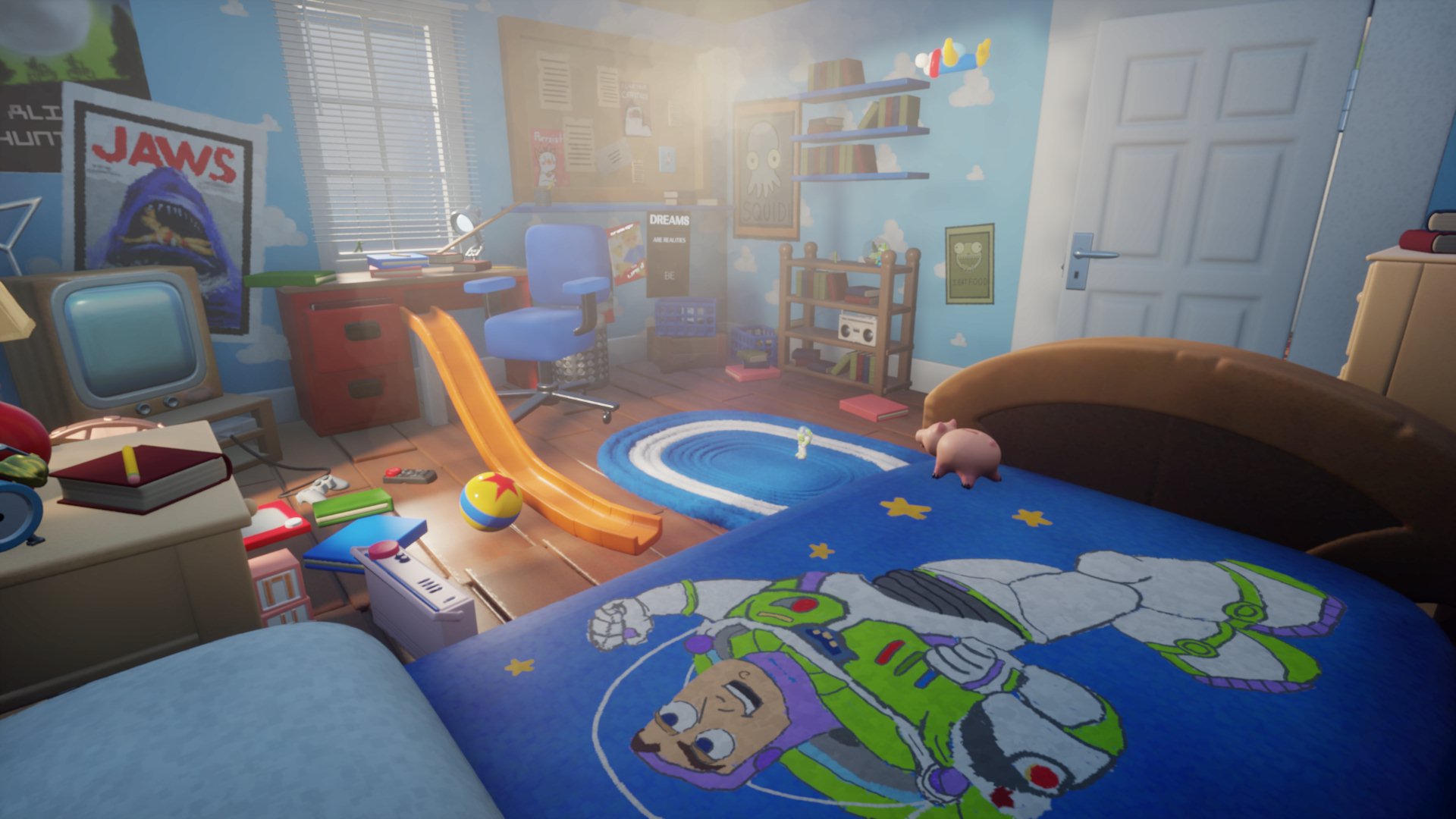 Andy's room from Toy Story - The Brothers Brick | The