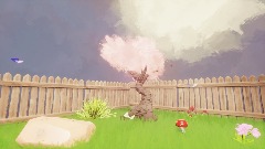 Cherry Blossom Garden