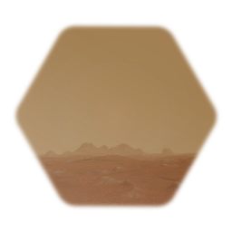 Martian landscape (Mars the red Planet)