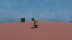 Spongebob in Mario 64
