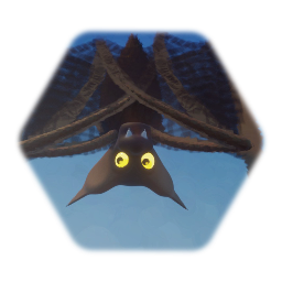 Remix of Bat, Hanging, Following Eyes