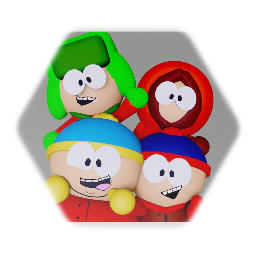 Ghosted! South Park Rigs -  Main 4 + Butters