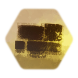 Stamped Cubist Flecks