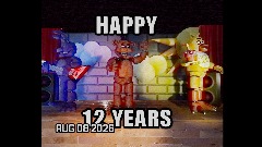 HAPPY 12 YEARS, FREDDY!