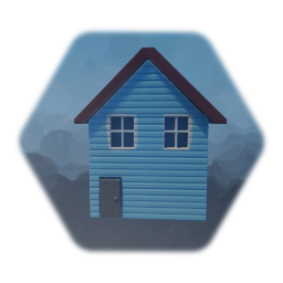 Scandinavian House (Blue)