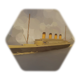 Realistic Titanic realistic carpathia model