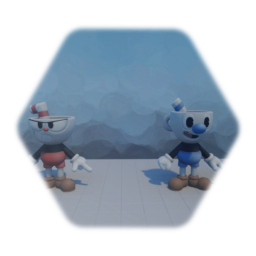Cuphead and Mugman