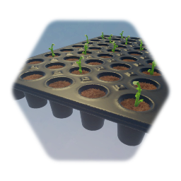 Seed Tray with Adjustable Sprouts
