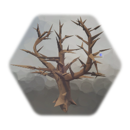 Low Poly Dead Tree 2