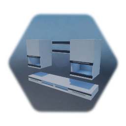 Wall unit set - Wohnwand Set