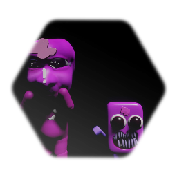 Animated Ao oni |pillar chase 2