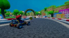 Mushroom Hill Circuit : Korone Vs Mario