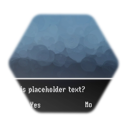 Multiple Choice Undertale Style Dialogue Box