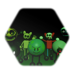 One Night At Ooban X Characters