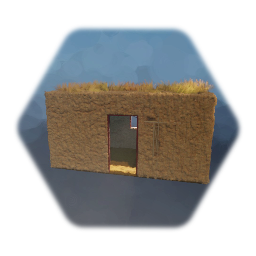 Adobe Flat Hut