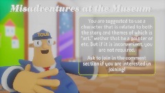 AY/ Misadventure at the Museum (Invitation)