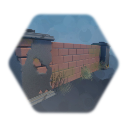 Brick fence - reduced gameplay thermo
