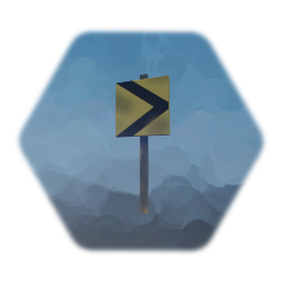 Motorstorm: small arrow sign 1