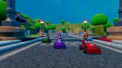 Mario kart Testing Remaster