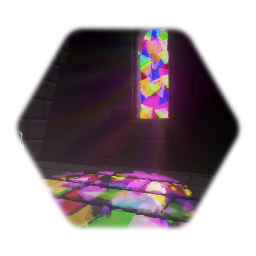 Colored Mosaic Window