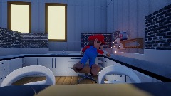 Mario's toaster accident...