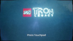 Tt LEGO Tron legacyGame Main Menu