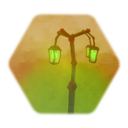 Haunted Halloween Streetlamp