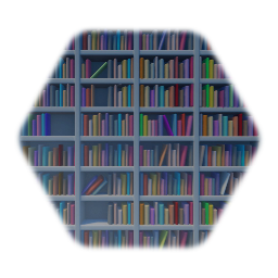 Large Colorful Bookshelf