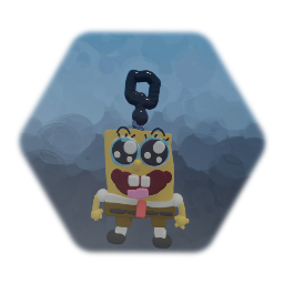 Spongebob keychain