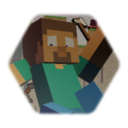 [Bare bones] Minecraft Steve