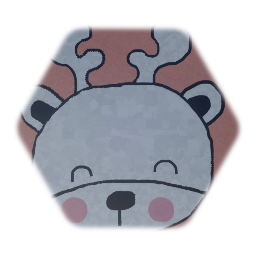 Cute Reindeer Doodle