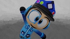 Pierre waves and blows a kiss!