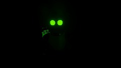 black light chica jump scare