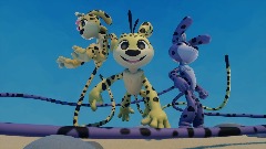 MARSUPILAMI Trio ( Sculpture )