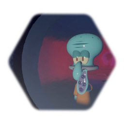 Depressed Squidward
