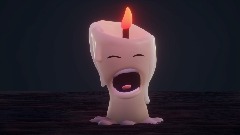 DHM Candle yawning