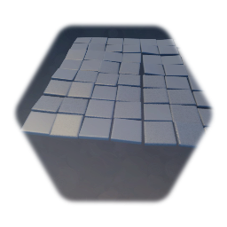 Crooked ground tiles