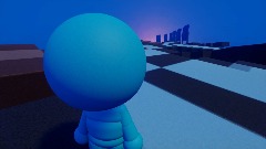 Eazy blue platform game
